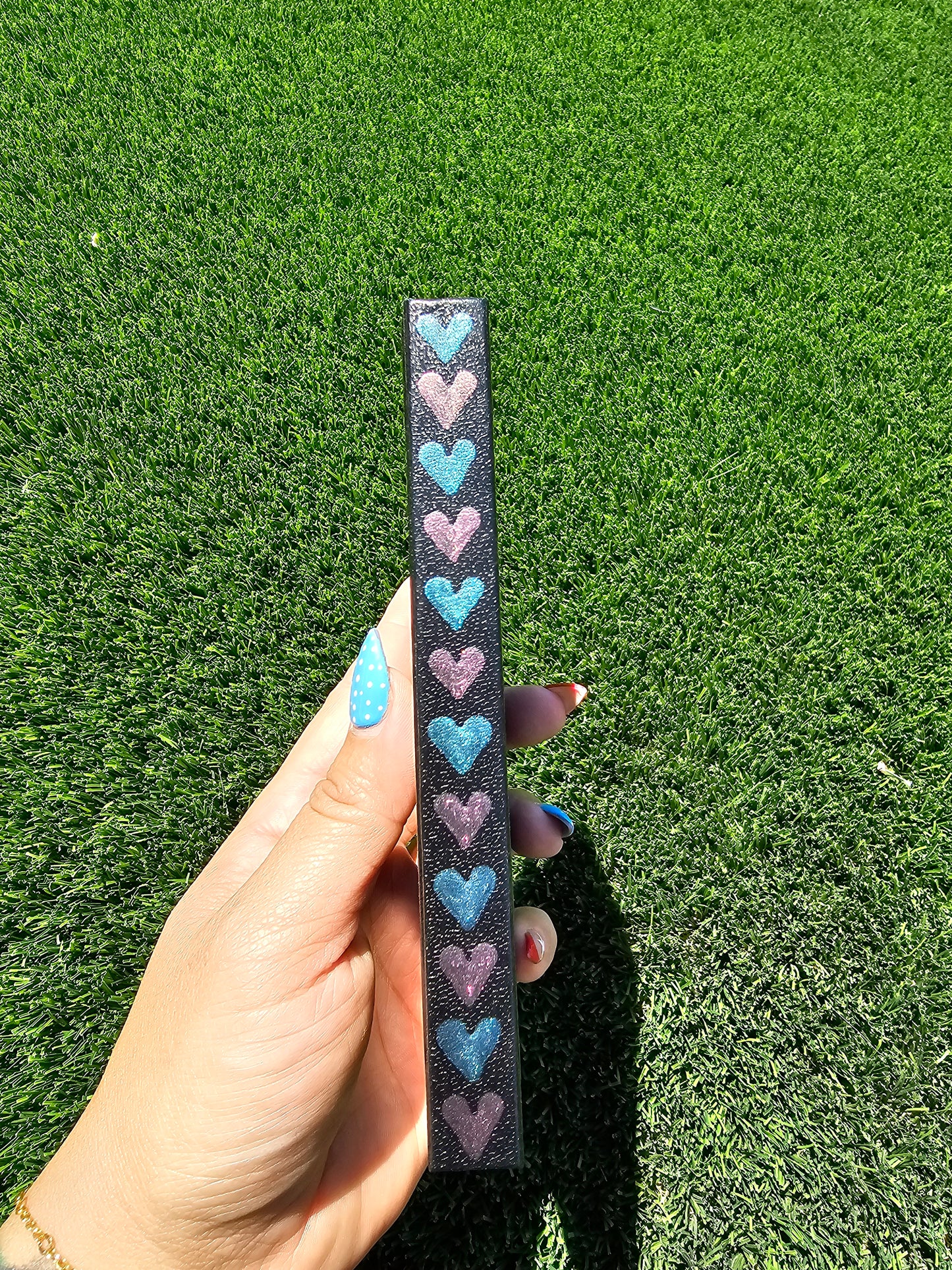 Hand-Painted Pocket Sketchbook | 150 Pages | Shimmering Purple Teal Vegan Leather Journal | 3.5" x 5" Blank Sketchbook | Pocket Notebook | Artist Gift