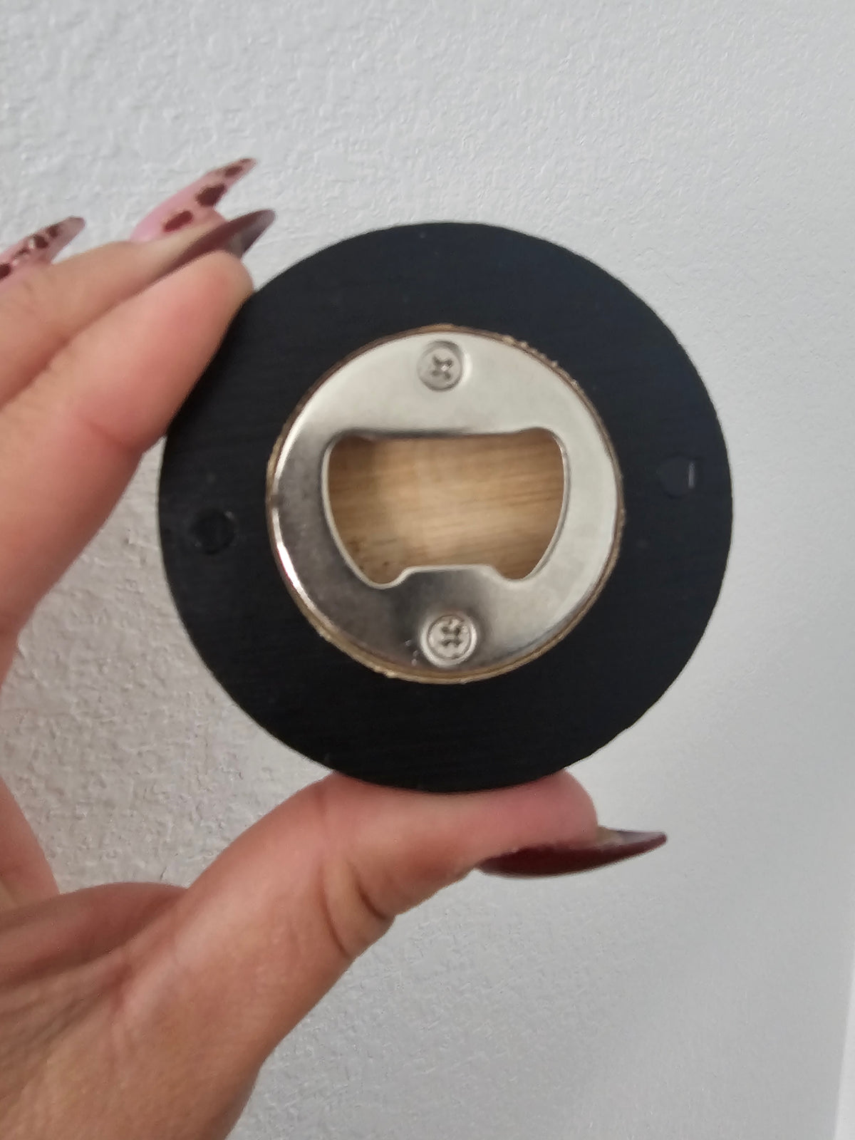 Embellished Mandala Art Refrigerator Magnet Bottle Opener