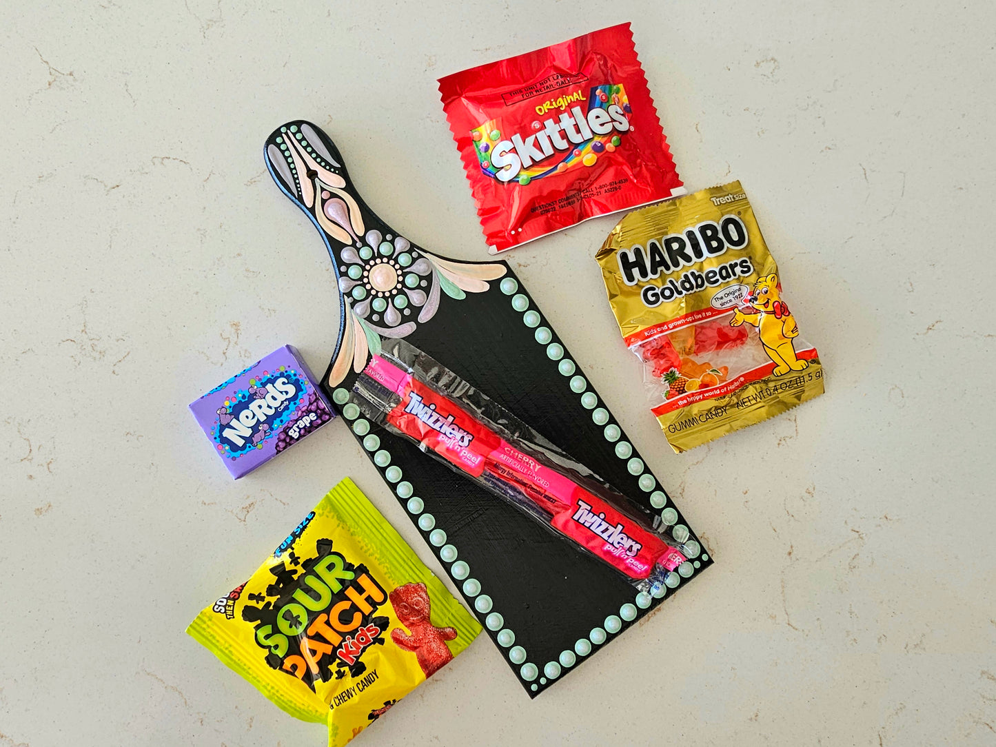 Pastel Party Sweet Board Candy Plaque Charcuterie